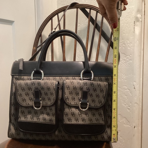 Dooney & Bourke Black and Gray Crossbody Bag - Picture 9 of 13